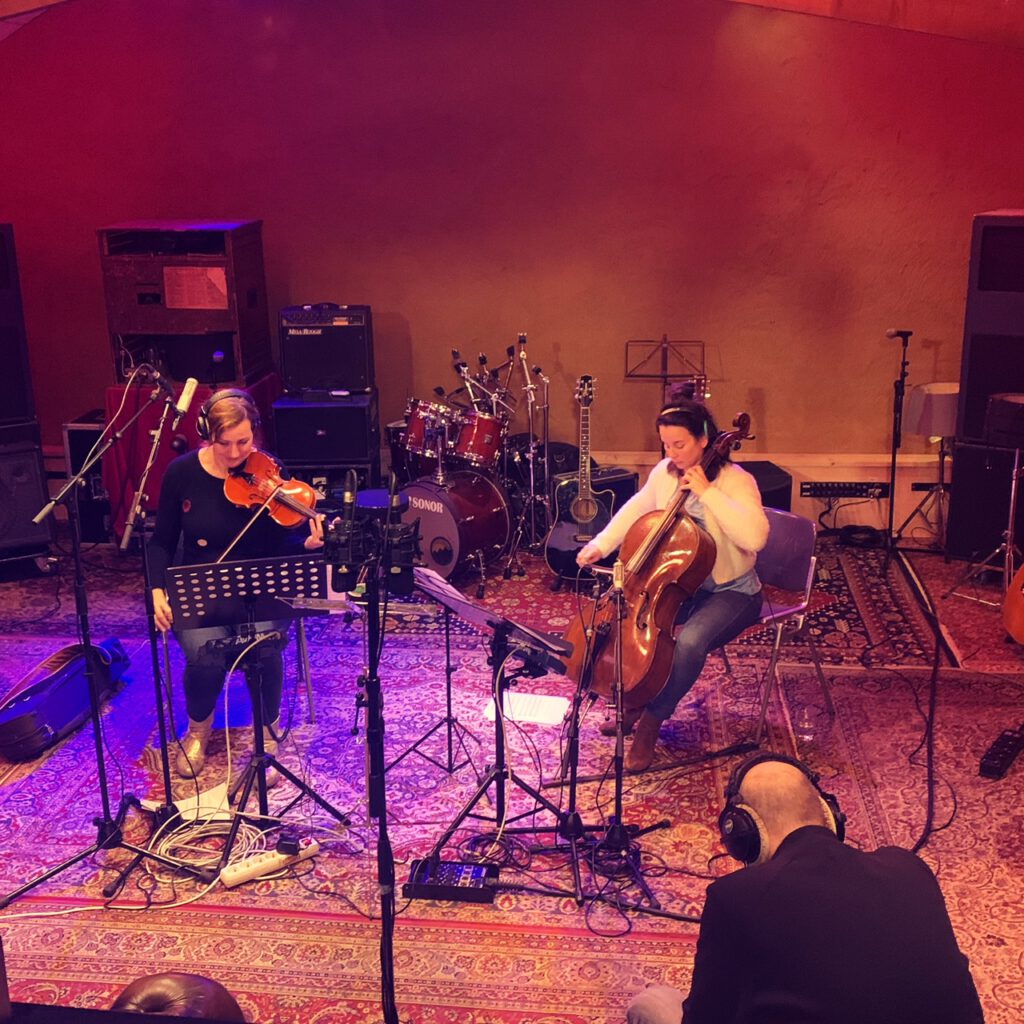 Marion Vervoort studio Egbert Derix Oakland Recordings Niels Koster